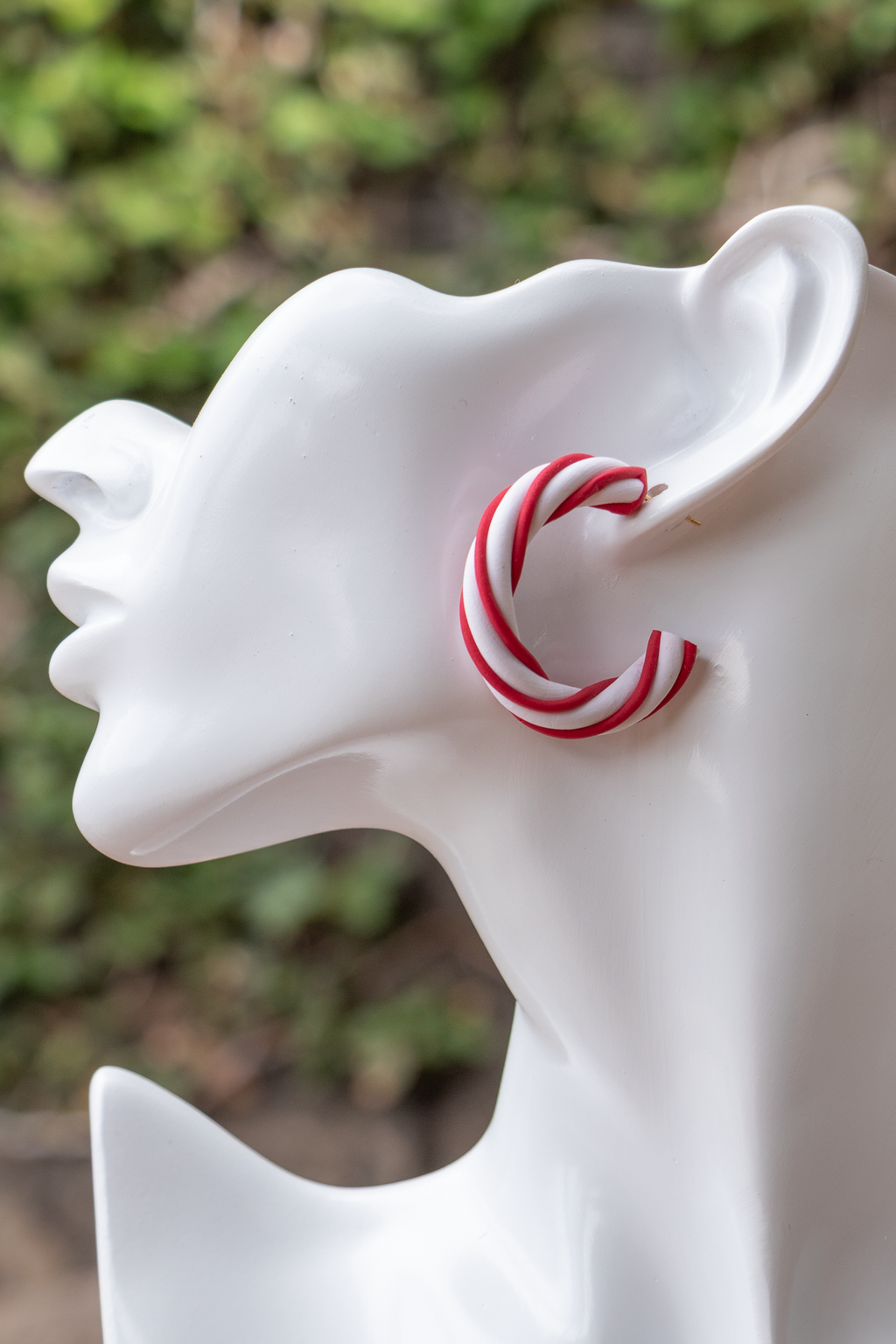 Candy cane hoops