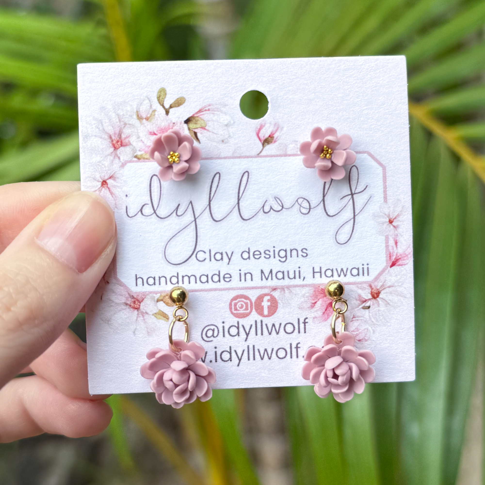 Little flowers 2-pack, multiple colors