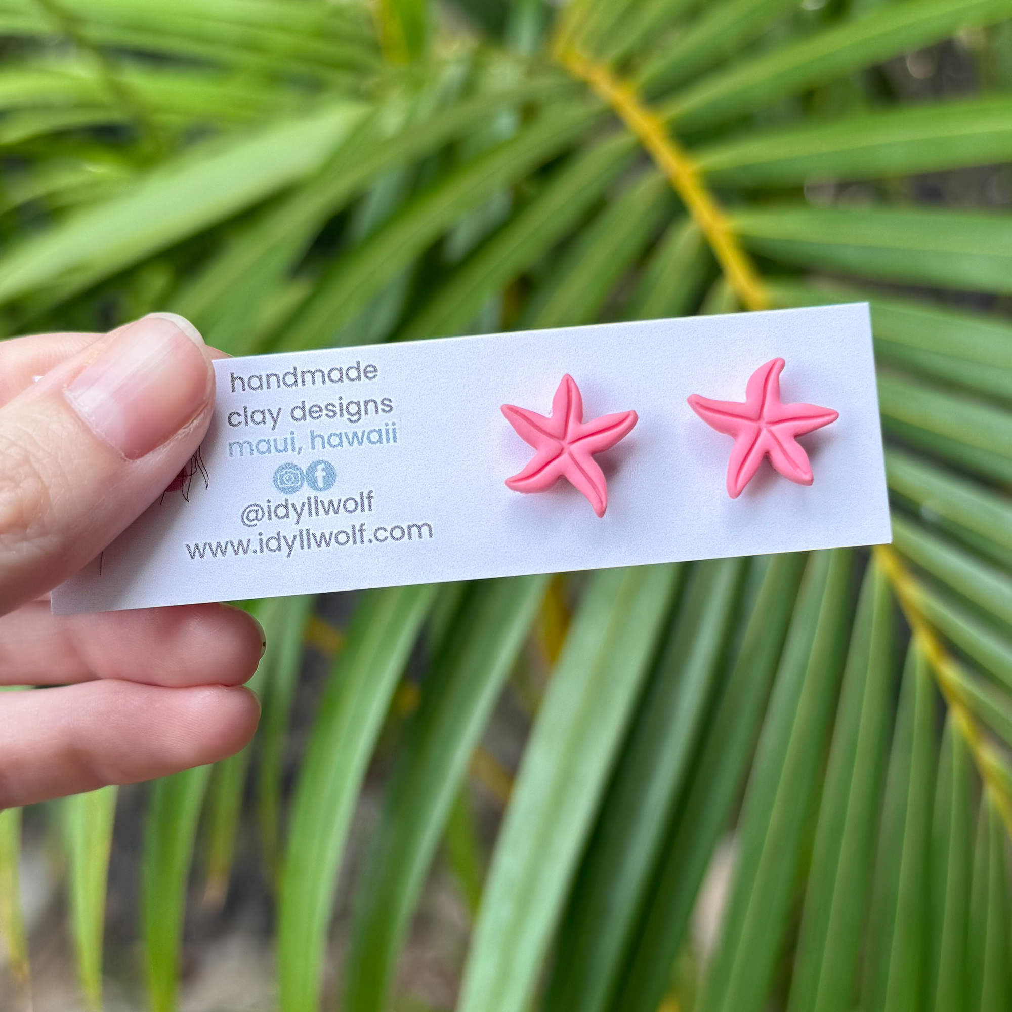 Starfish studs