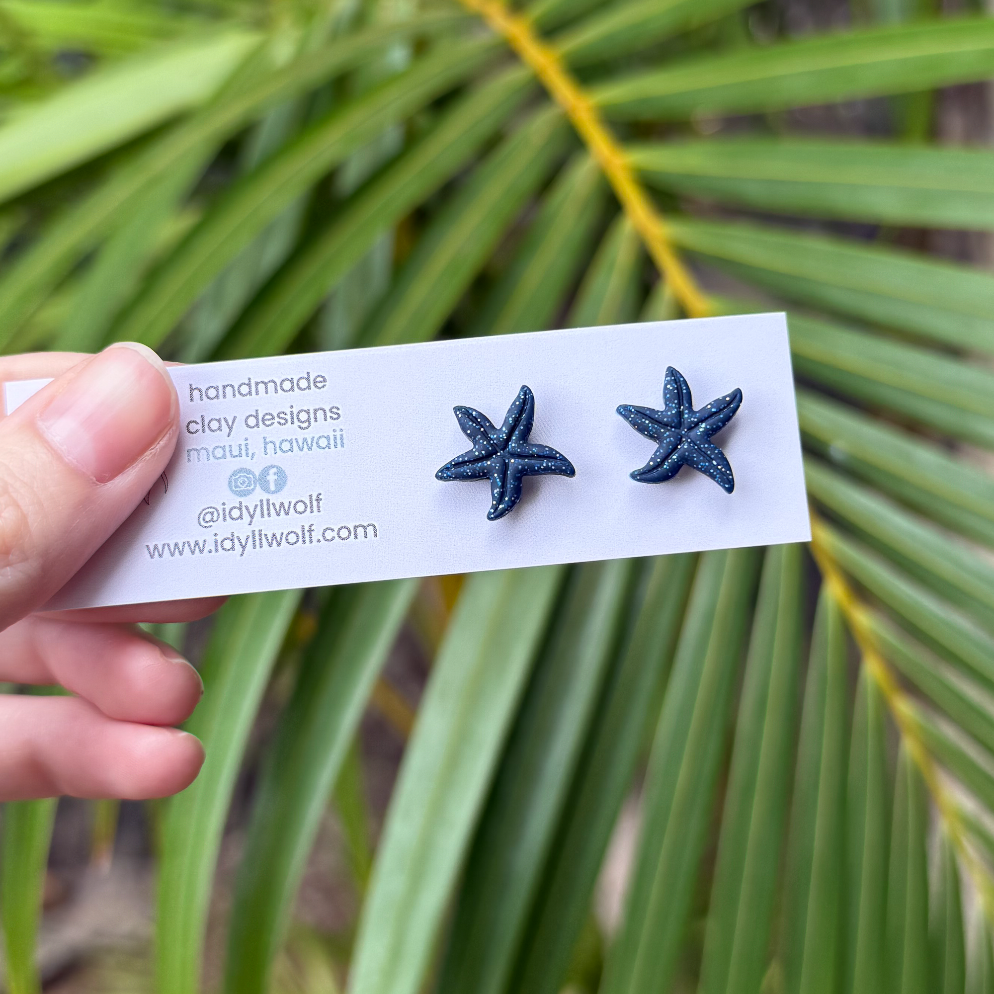 Starfish studs