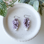 Plumeria pearls, purple