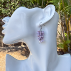 Plumeria pearls, purple