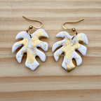 White & gold monstera