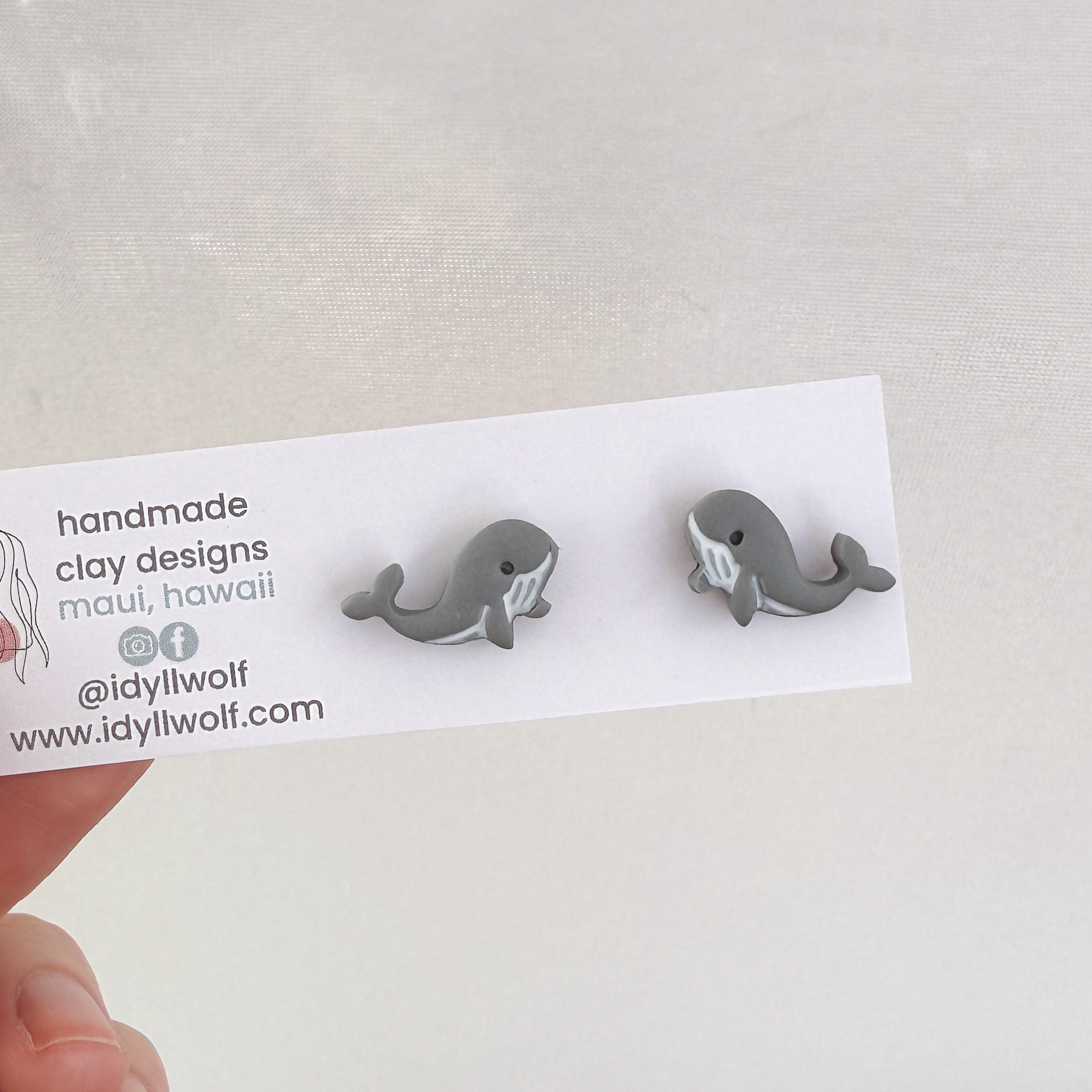 Humpback whale studs